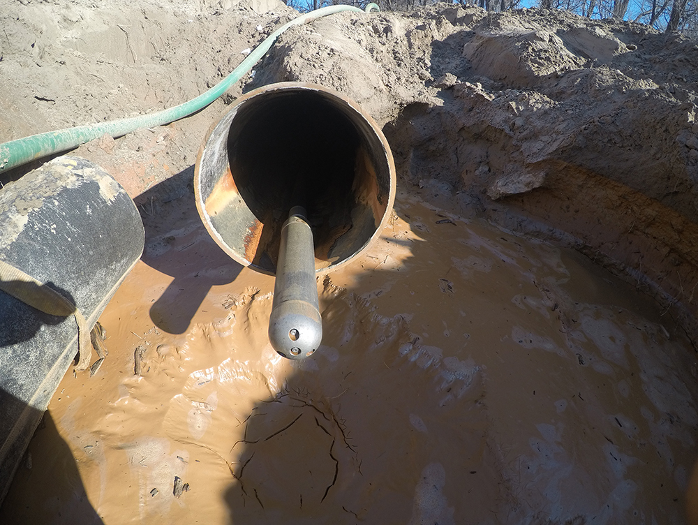 Raw Water Main Cleaning